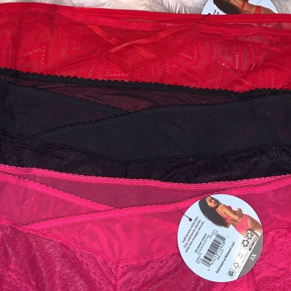 Adore Me Geo Lace Panty trio 3XL Gorgeous! - Picture 7 of 13
